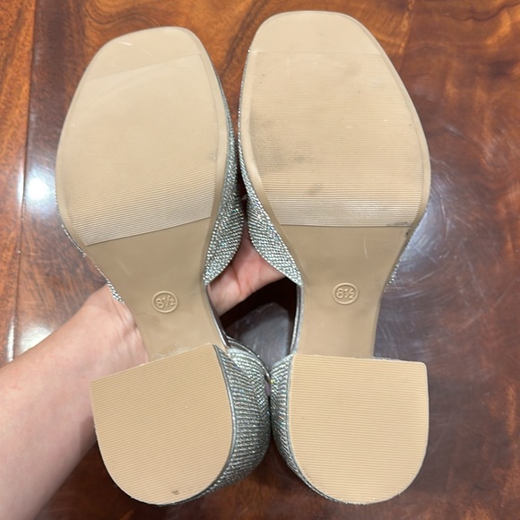 Wild Fable Bianca Rhinestone Platform Pumps - Silver - Picture 11 of 12